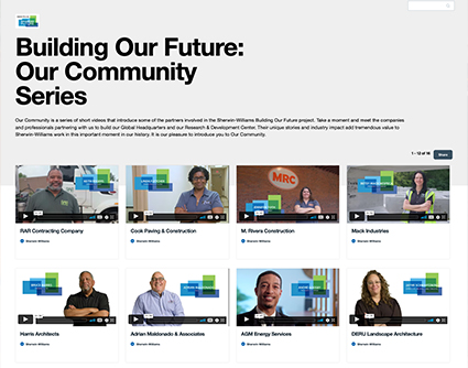 Building Our Future Our Community Video Series