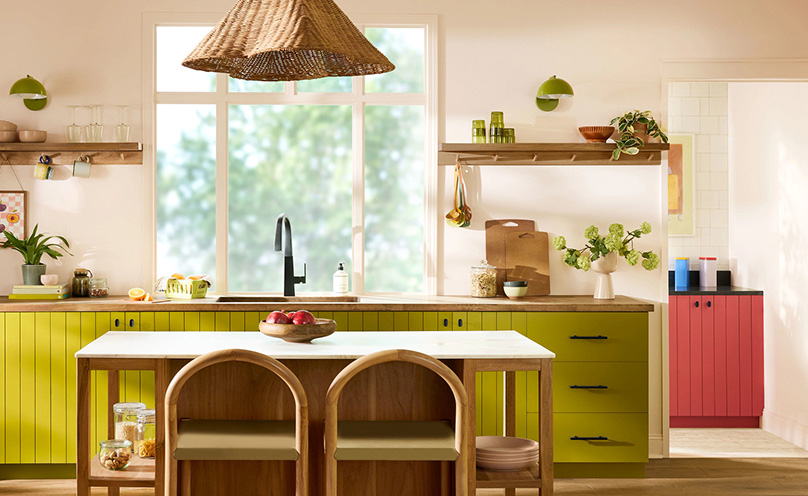 Official image for Sherwin-Williams partners with the LeBron James Family Foundation on Offbeat Green SW 6706