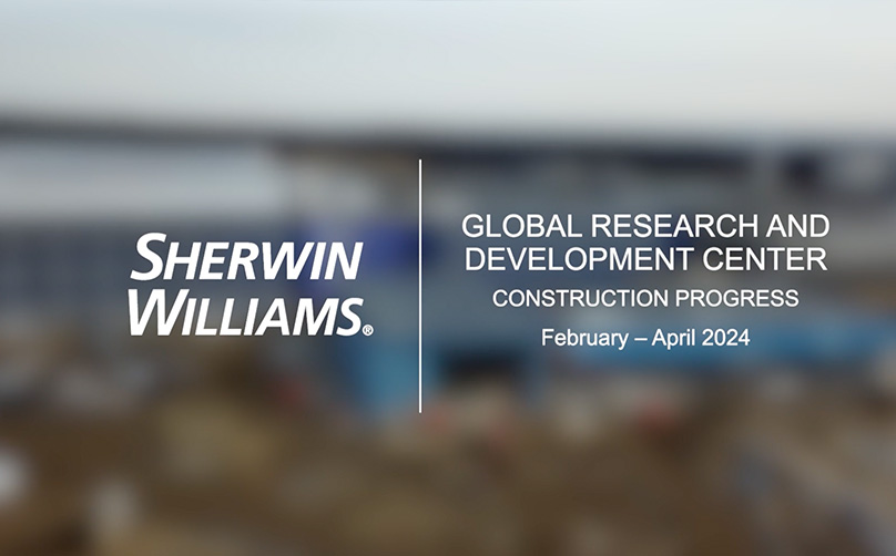 Sherwin-Williams R&D Center Construction Progress