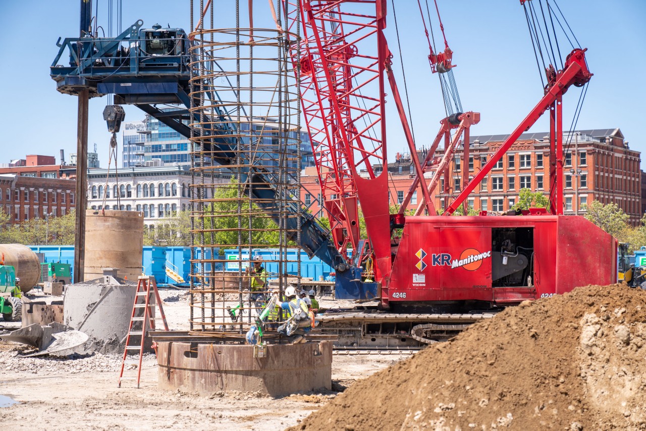 HQ SITE PROGRESS