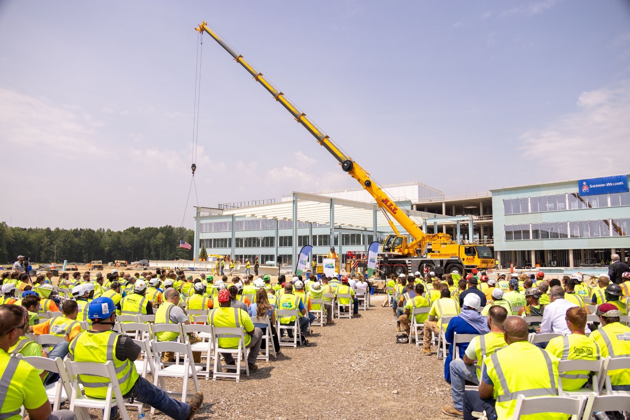 R&D Topping Off Ceremony