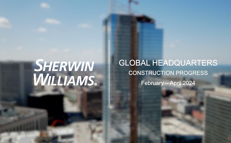 HQ construction progress video