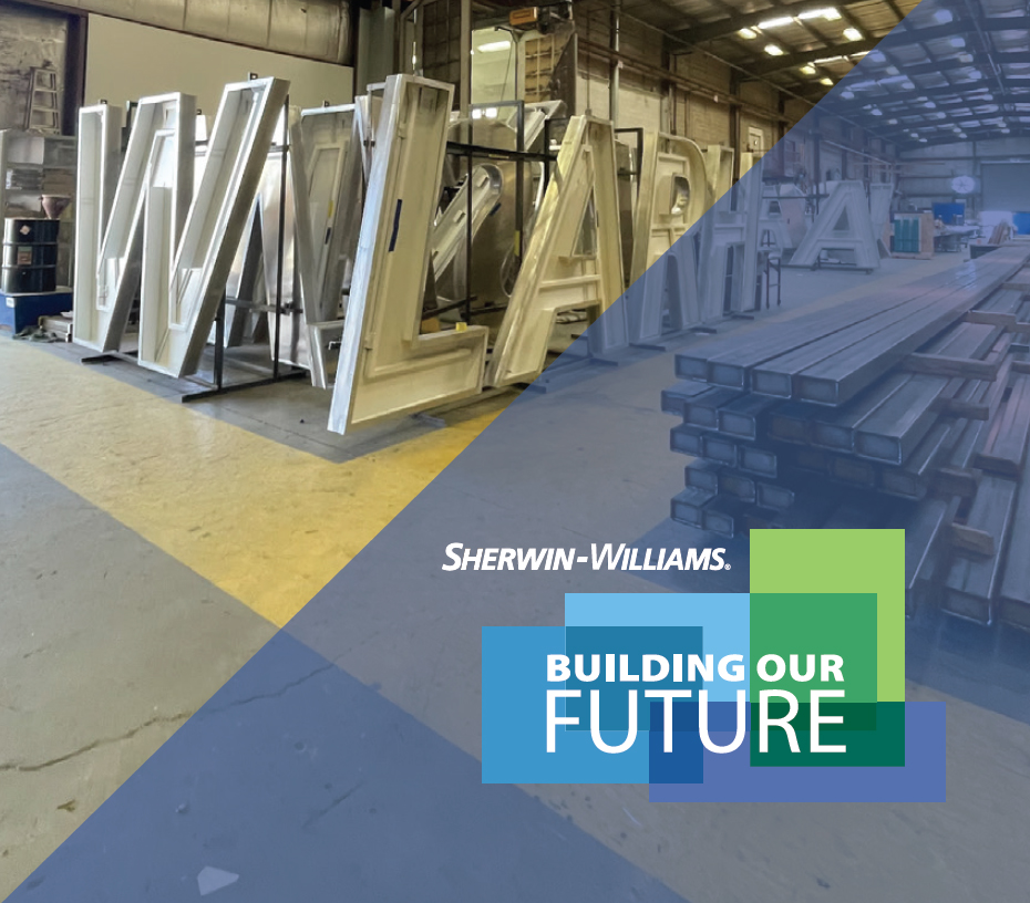 Sherwin-Williams Sign Letters
